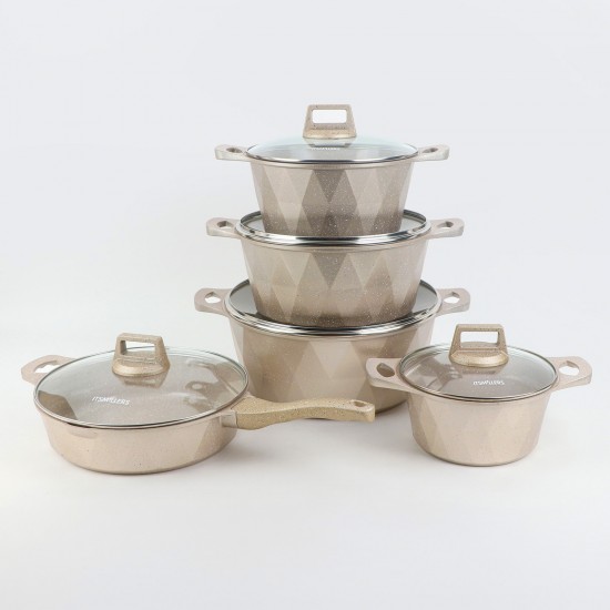 Granite Cookware Set - 10 Pieces - 2M1AA400181