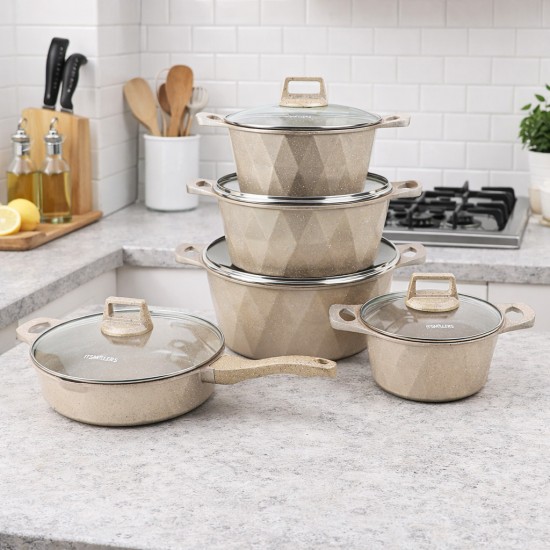 Granite Cookware Set - 10 Pieces - 2M1AA400181