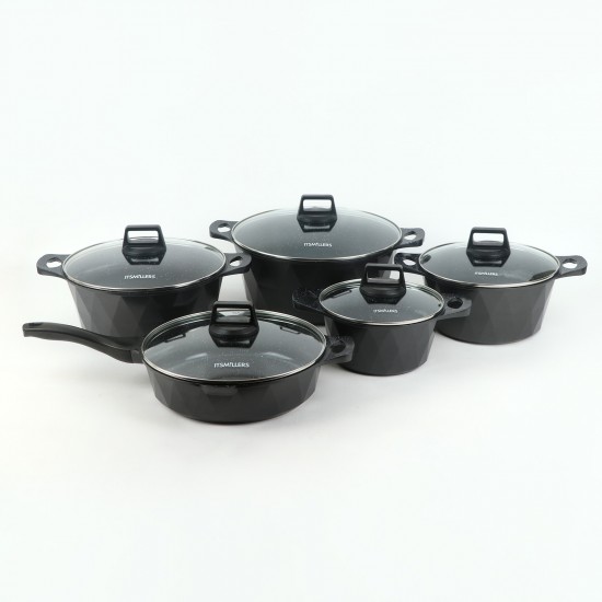 Granite Cookware Set - 10 Pieces - 2M1AA400182