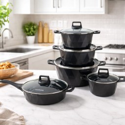 Granite Cookware Set - 10 Pieces - 2M1AA400182