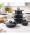 Granite Cookware Set - 10 Pieces - 2M1AA400182