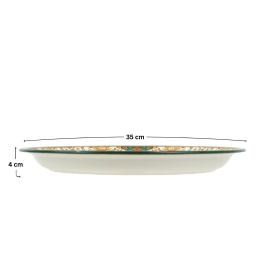 صحن معدن مزخرفة مقاس 35 سم – 2M1M1200254