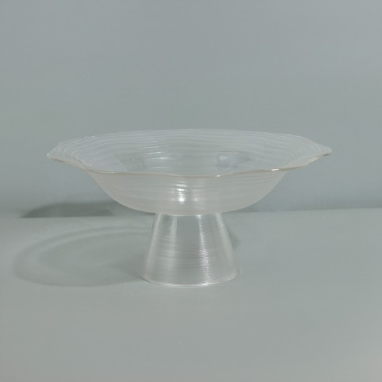 صحن تقديم زجاجي فاخر - 2M1M200314