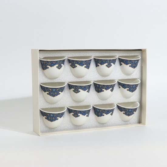 Modern design coffee cup set, 12 pieces - 2M1TT500073
