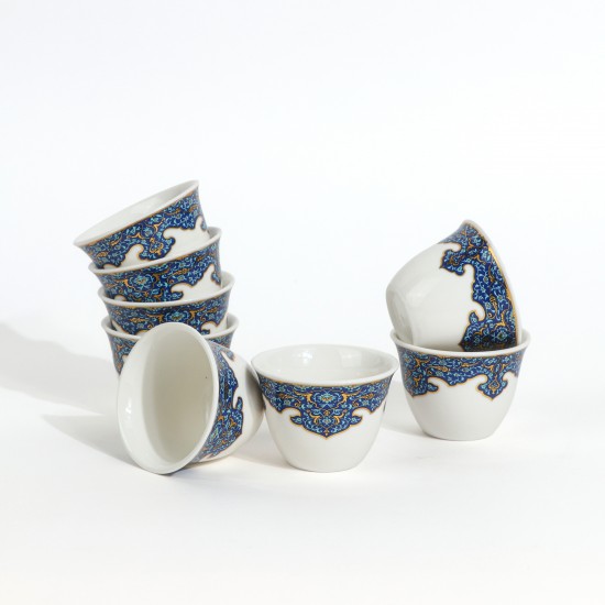 Modern design coffee cup set, 12 pieces - 2M1TT500073