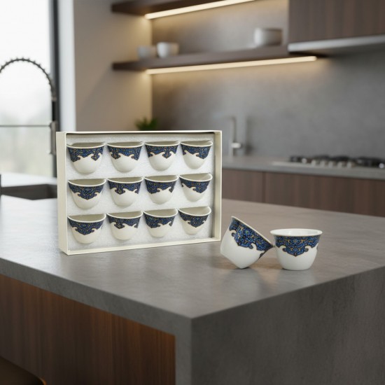 Modern design coffee cup set, 12 pieces - 2M1TT500073