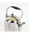 Luxury stainless steel teapot with a gold finish, 1.2 liters - 2M1U1100065