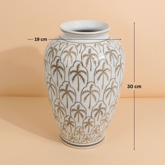 Ceramic vase with an elegant design - 2M3A100301