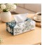Ceramic tissue box with an elegant pattern - 2M3D2400229