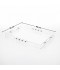Acrylic serving tray with 2mm edges 1-C22-030
