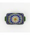 Decorative porcelain serving platter - 9 inches