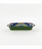 Decorative porcelain serving platter - 9 inches