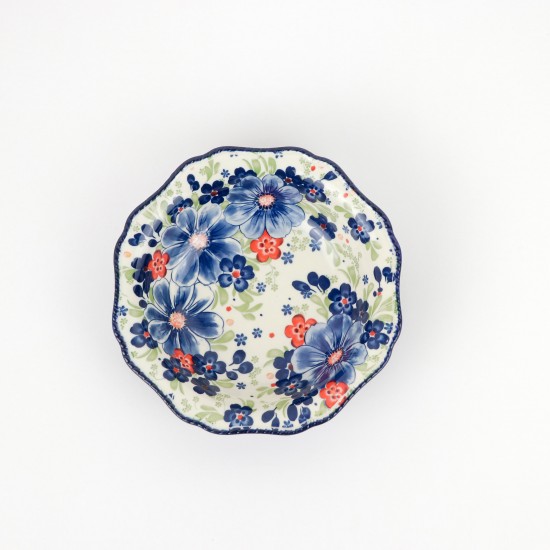 Floral Yogurt Dish 19cm x 15cm - 2MM1-E11-066