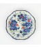 25cm Round Floral Decorated Plate - 2MM1-E11-068