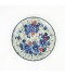 20cm Round Floral Decorated Plate - 2MM1-E11-079