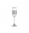 Luxury Juice Serving Glass with Silver Decoration - Elegant Model for Occasions - 2MM1-T33-007 Luxury Juice Serving Glass with Silver Decoration - Elegant Model for Occasions - 2MM1-T33-007