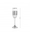 Luxury Juice Serving Glass with Silver Decoration - Elegant Model for Occasions - 2MM1-T33-007 Luxury Juice Serving Glass with Silver Decoration - Elegant Model for Occasions - 2MM1-T33-007