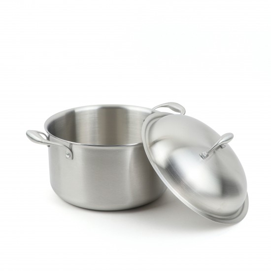 Stainless steel saucepan with lid, 26 cm - 2S1A300087 Stainless steel saucepan with lid, 26 cm - 2S1A300087