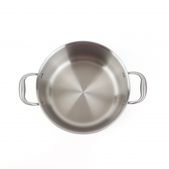 Stainless steel saucepan with lid, 26 cm - 2S1A300087 Stainless steel saucepan with lid, 26 cm - 2S1A300087
