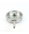 Stainless steel frying pan with glass lid, 24 cm - 2S1A300099