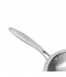 Stainless steel frying pan with glass lid, 24 cm - 2S1A300099