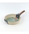 Beige granite frying pan with wooden handle, single size 26 cm - 2S1A400199