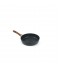 Beige granite frying pan with wooden handle, single size 20 cm - 2S1A400200