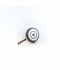 Beige granite frying pan with wooden handle, single size 20 cm - 2S1A400200