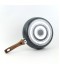 Beige granite frying pan with wooden handle, single size 28 cm - 2S1A400205