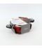 Aluminum cooking pot with stainless steel lid, modern design, 20 cm - 2S1A400230