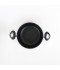 Aluminum cooking pot with stainless steel lid, modern design, 22 cm - 2S1A400231