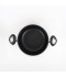 Aluminum cooking pot with stainless steel lid, modern design, 24 cm - 2S1A400232