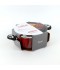 Aluminum cooking pot with stainless steel lid, modern design, 24 cm - 2S1A400232