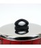 Aluminum cooking pot with stainless steel lid, modern design, 26 cm - 2S1A400233