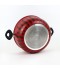 Aluminum cooking pot with stainless steel lid, modern design, 30 cm - 2S1A400235