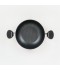 Aluminum cooking pot with lid, modern design, 24 cm - 2S1A400237