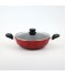 Aluminum cooking pot with lid, modern design, 28 cm - 2S1A400239