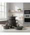 12-Piece Granite Cookware Set with Wooden Handle - 2S1AA100004