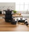 12-Piece Granite Cookware Set with Wooden Handle - 2S1AA100016