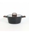 12-Piece Granite Cookware Set with Wooden Handle - 2S1AA100016