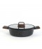 12-Piece Granite Cookware Set with Wooden Handle - 2S1AA100016