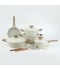 Granite cookware set with a unique design, beige color, 15 pieces - 2S1AA100310