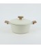 Granite cookware set with a unique design, beige color, 15 pieces - 2S1AA100310