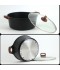 Granite Cookware Set - 12 Pieces - Black - 2S1AA100311