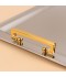 Rectangular stainless steel serving tray - 2S1C100377