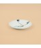 Luxury porcelain serving dish with gold and floral pattern, 21 cm - 2S1M100103 Luxury porcelain serving dish with gold and floral pattern, 21 cm - 2S1M100103