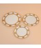 Luxury porcelain dinnerware set with a gold pattern, 32 pieces - 2S1MM100098