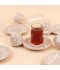 طقم أكواب قهوة وشاي فاخر بنقوش عصرية 36 قطع - 2S1MM100128