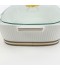 Luxury rectangular serving warmer with glass base and lid – 2S1MM100210