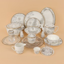 طقم سفرة فاخر  69 قطعة  - 2S1MM100275